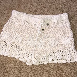 crochet shorts